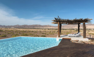Okahirongo Elephant Lodge en Kaokoland, Namibia