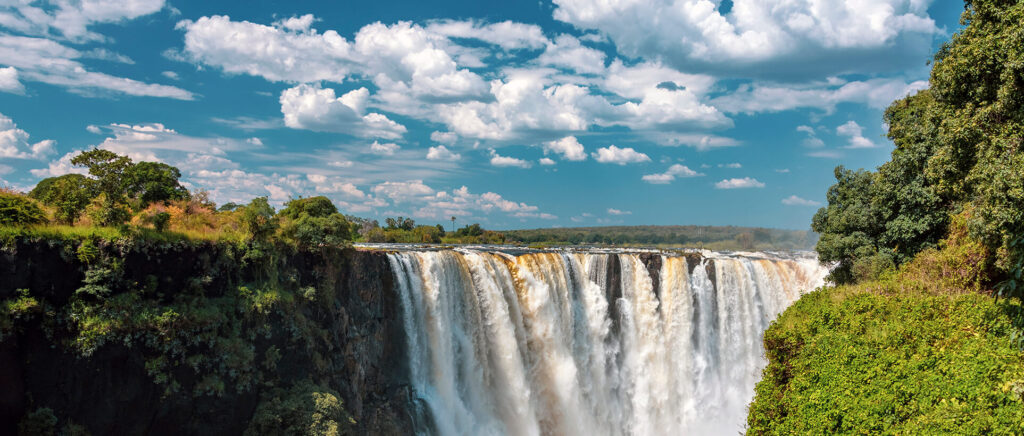 Cataratas Victoria durante un viaje a Zimbabue